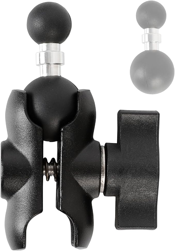 1" to 17mm Ball Adapter with 2.36" Short Double Socket Arm, Compatible with RAM by Unknown