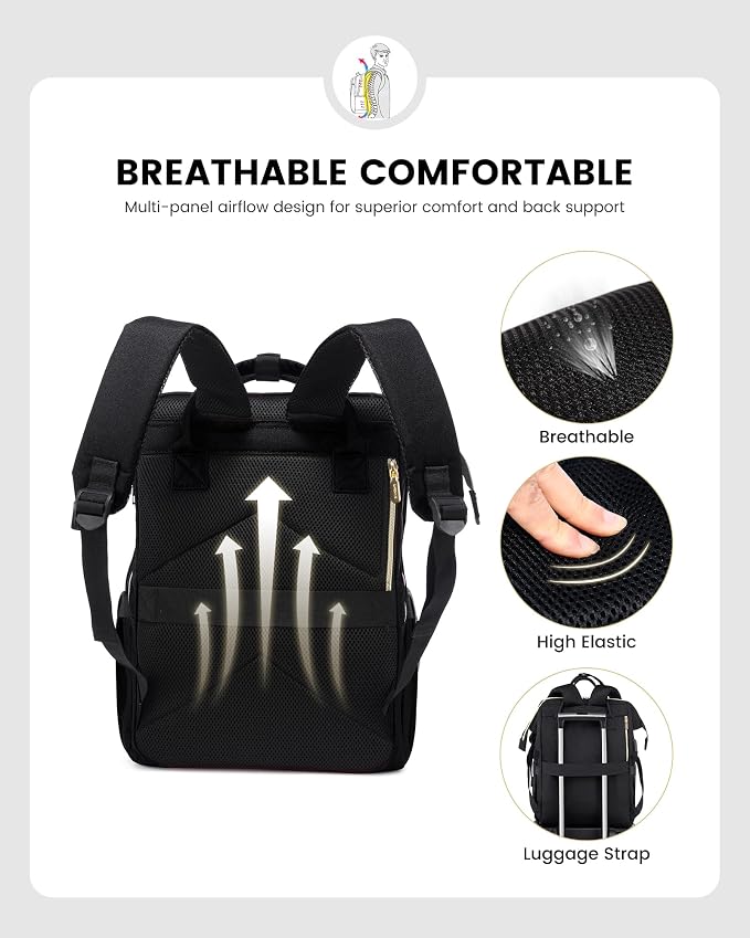 LOVEVOOK Laptop Backpack for Women, Travel - Image 7