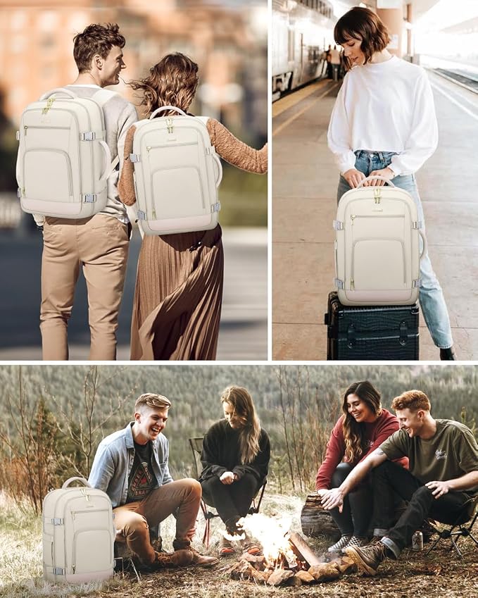 LOVEVOOK Travel Backpack For Women, 40L Carry On Backpack Flight Approved - Image 9