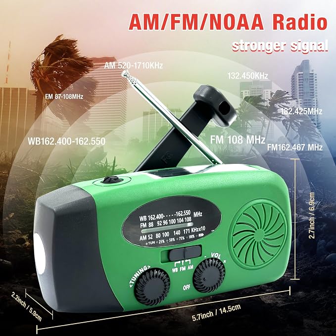 Emergency Hand Crank Radio - Image 6
