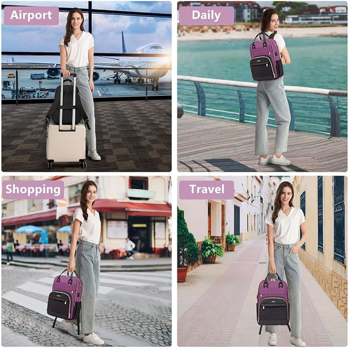 Laptop Backpack for Women Work Bag - Image 6