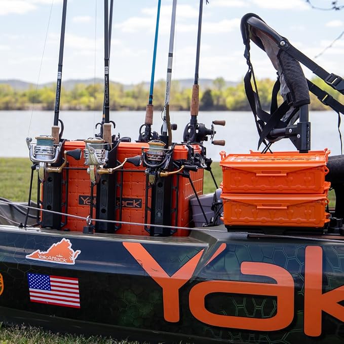 YakAttack BlackPak Pro 16" x 16" Kayak Fishing Crate - Image 9