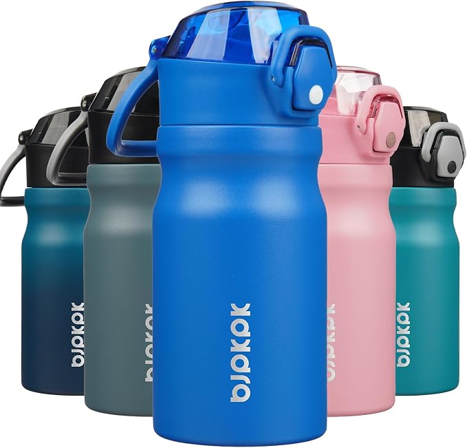 BJPKPK Insulated Water Bottle 14oz Stainless Steel Water Bottles by BJPKPK