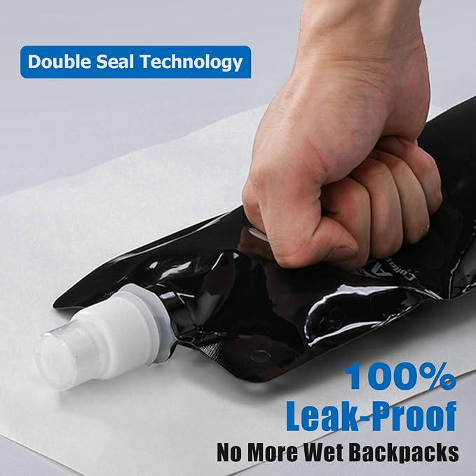 Ancable 17oz Collapsible Water Bottles, BPA-Free Water Bottle - Image 4