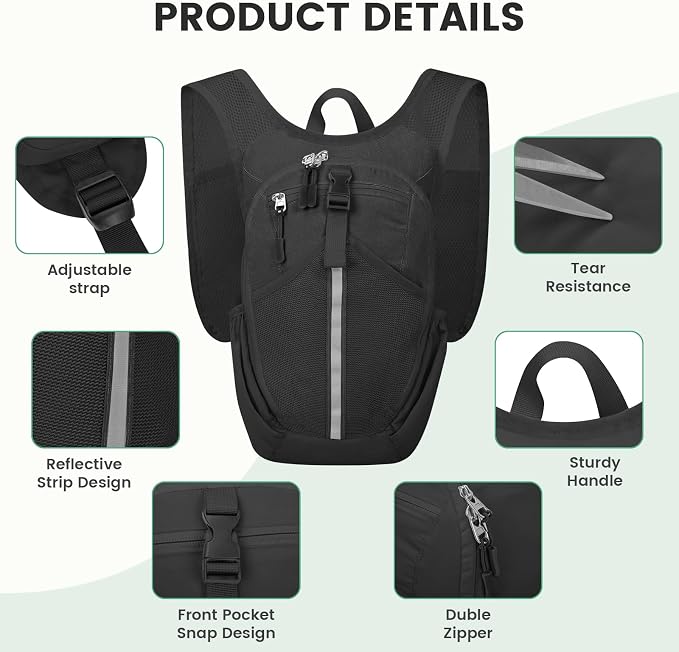 Small Hiking Backpack 10L - Image 6