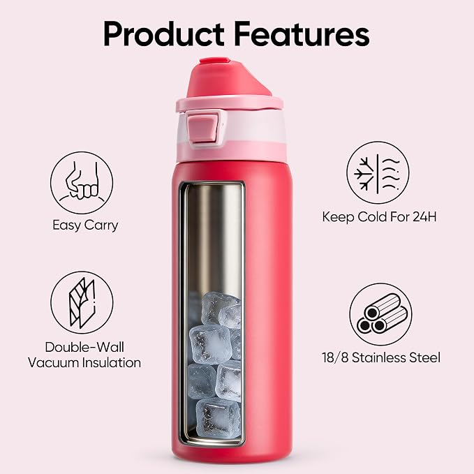 Fijinhom 32 oz Insulated Water Bottle - Image 6
