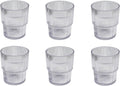 Fine Ribbed Acrylic Drinking Glass by Unknown