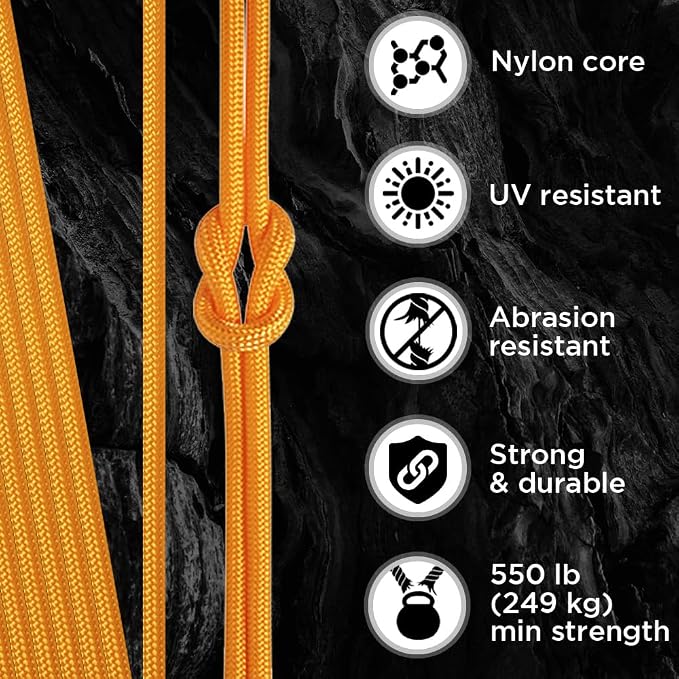 TECEUM 5/32" Paracord Rope 1000 – 1000ft / 200ft / 100ft / 50ft – Tactical - Image 3