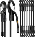 8-Piece 24-inch Adjustable Bungee Cords by ELEAD