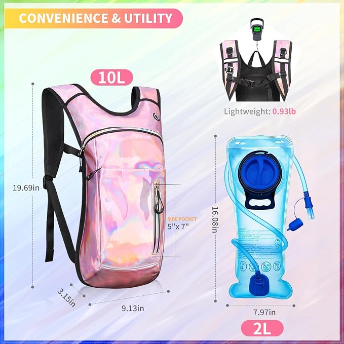 Hydration Backpack, Water Backpack - Image 3