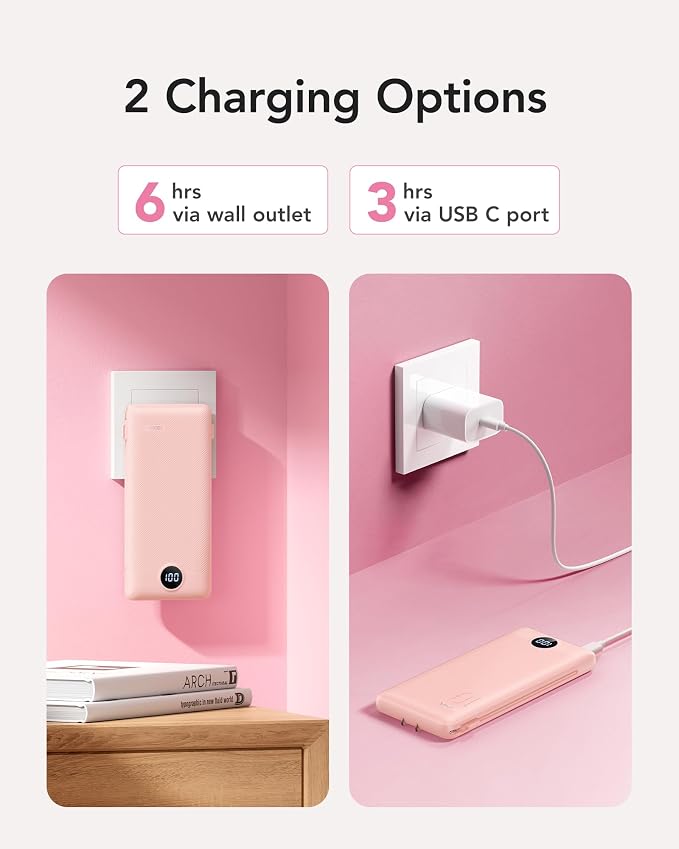 VRURC Portable Charger Power Bank - 10000mAh Fast Charging 22.5W PD 20W - Image 4