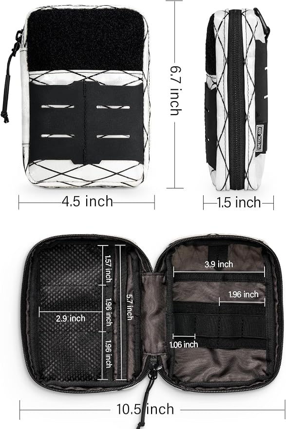 TACTICAL GEEK Block E2.0 EDC Compact Waist Pocket Pouch, Nylon Daily Utility - Image 3