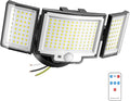 CLAONER LED Security Motion Sensor Outdoor Lights, 6500K Remote Control by Claoner