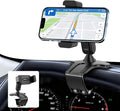 Universal 360 Dashboard Phone Holder, Easily Adjustable No-harm Clip Design by Jawhalt