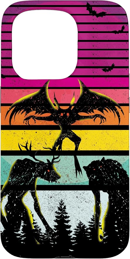 Cryptkin Cute Mothman Cryptid Map Case by Unknown