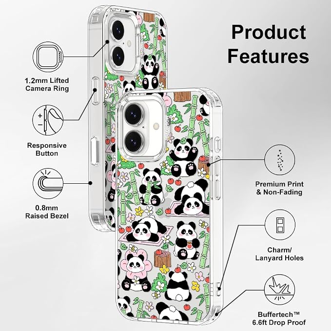 MOSNOVO for iPhone 17 Case, Shockproof Military-Grade Protection 6.6ft Drop - Image 7