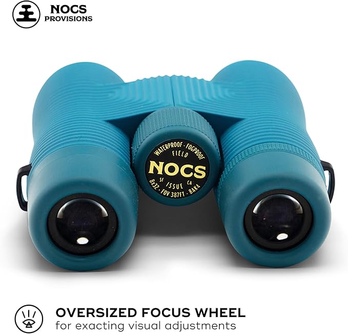 Nocs Provisions Field Issue Compact 8x32 Waterproof Binoculars, Shockproof - Image 2