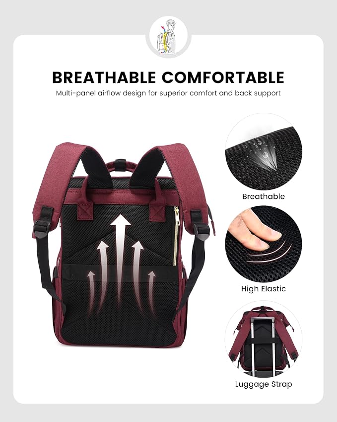 LOVEVOOK 17.3 Inch Laptop Backpack, Large Travel Backpack - Image 4