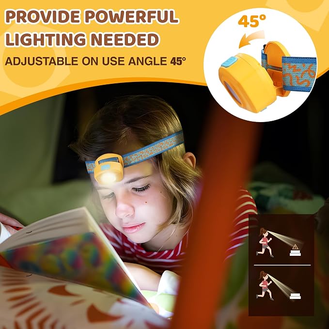 EverBrite LED Headlamp Rechargeable Kids Headlamp - Image 4