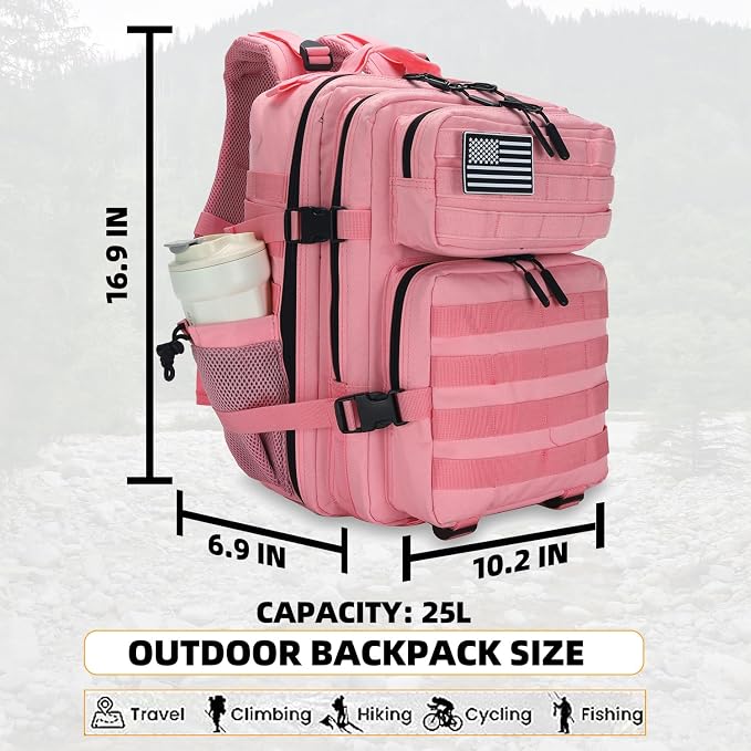 Lovelinks21 25L Tactical Backpack - Image 2