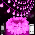 Minetom Globe String Lights, 33 Feet 100 Led Fairy Lights Plug in, 8 Modes by Minetom