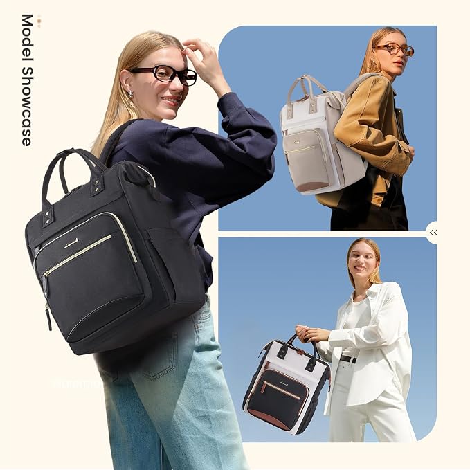 LOVEVOOK Laptop Backpack for Women Work Bag - Image 6