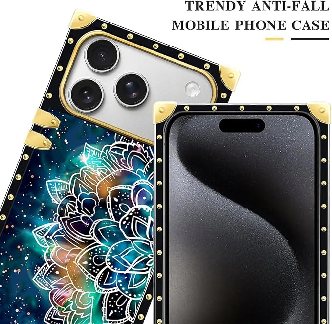 for iPhone 17 Pro Case Luxury Golden Decoration - Image 4