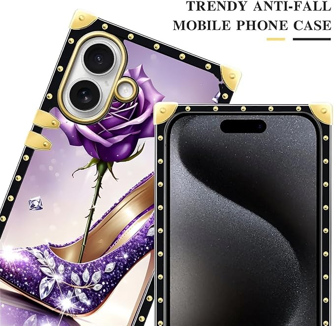 for iPhone 17 Case Luxury Golden Decoration - Image 4