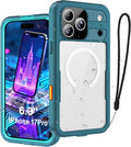 iPhone 17 Pro Case, Magnetic Waterproof IP68 Underwater Protection, Military by FXXXLTF