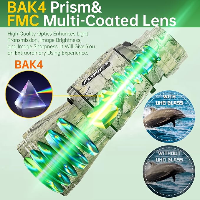 20x50 High Powered Binoculars for Adults, Waterproof Binoculars - Image 8