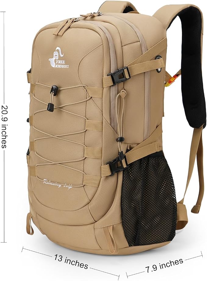 Bseash 40L Waterproof Hiking Camping Backpack - Image 8