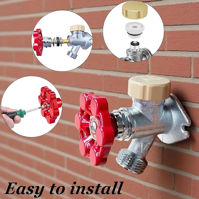 2 Pack ASSE 1019-A Vacuum Breaker Replacement Kit, Outdoor Faucet Repair Kit - Image 7