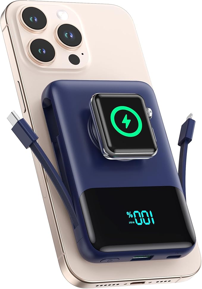 Magnetic Portable Charger for iPhone by LanLuk