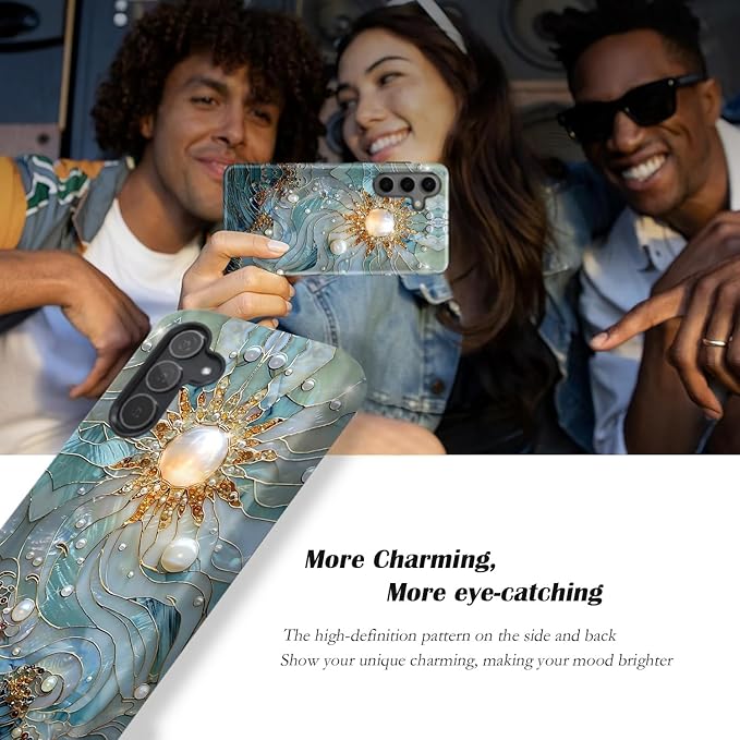 Compatible for Samsung Galaxy A36 5G Case, Dual Layer Heavy Duty 2 in 1 - Image 4