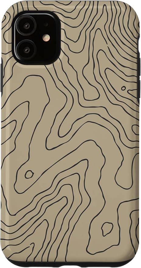 Coyote Country Guide Lines Topographical Contour Map Case by Unknown