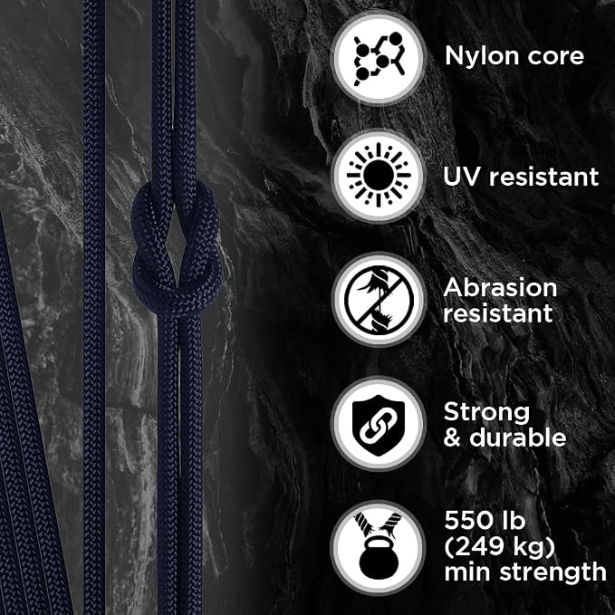 TECEUM 5/32" Paracord Rope 1000 – 1000ft / 200ft / 100ft / 50ft – Tactical - Image 3