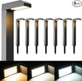 COXSENI Solar Pathway Lights Outdoor 8 Pack, 3 Color in 1 Bright Landscape by COXSENI