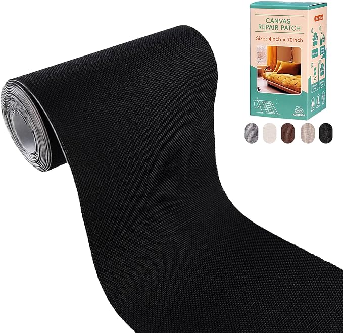 Canvas Repair Tape, Fabric Repair Patch, 4×70 Inches, Outdoor Gear Patch by Unknown