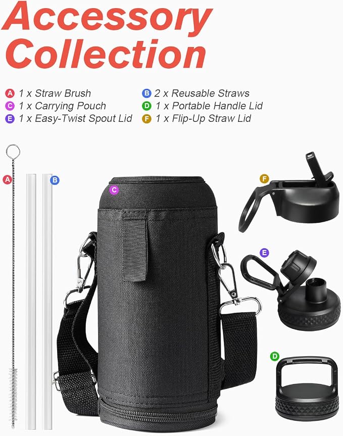 Water Bottle 32 oz Insulated - Image 7