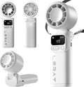 Lerat Portable Handheld Turbo Fan, 5-Speed Wind, Battery Operated, 3-in-1 Hand by LERAT