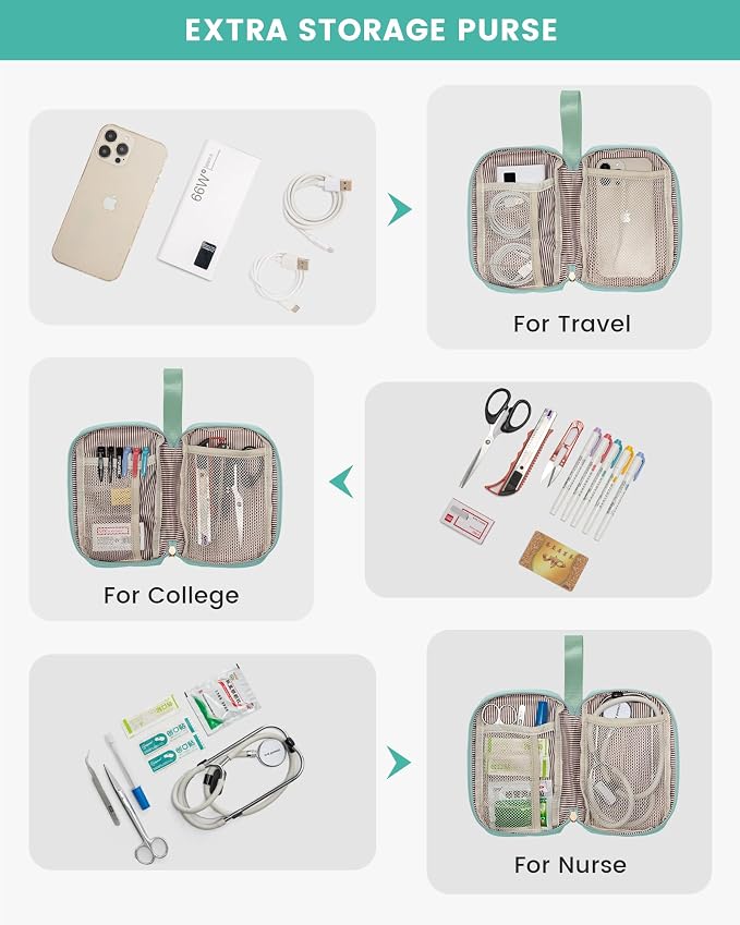LOVEVOOK Laptop Backpack for Women, 15.6 Inch Work Laptop Bag - Image 7