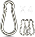sprookber Stainless Steel Carabiner Spring Snap Hook by Sprookber