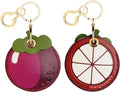 Leather Keychain Holder Case Compatible by BORKUANA