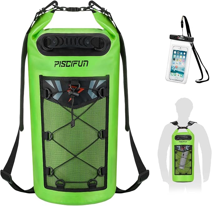 Piscifun Dry Bag, Waterproof Floating Backpack 10L/20L/30L/40L by Piscifun