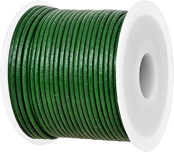 GENIQUE Real/Genuine Round Leather String Cord by GENIQUE