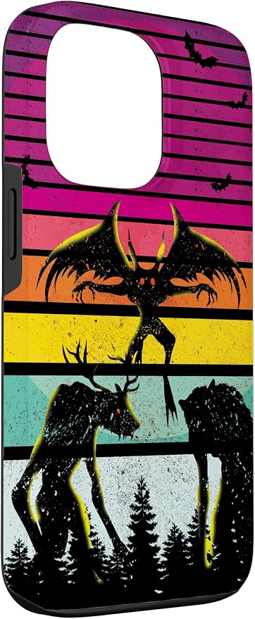 Cryptkin Cute Mothman Cryptid Map Case - Image 3