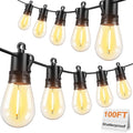 Brightever LED Outdoor String Lights 100FT Patio Lights by Brightever