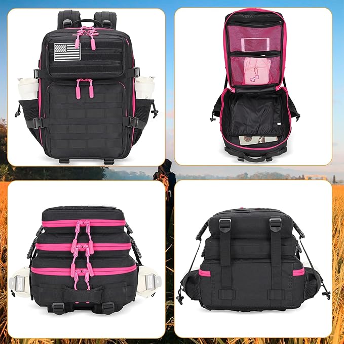 Lovelinks21 25L Tactical Military Backpack Small Travel Backpack - Image 4