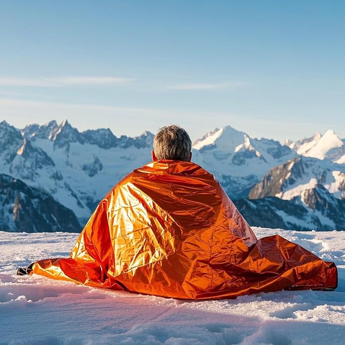 Emergency Sleeping Bag, Bivvy Bag, Survival Sleeping Bag, Camping Bivy Sacks - Image 4