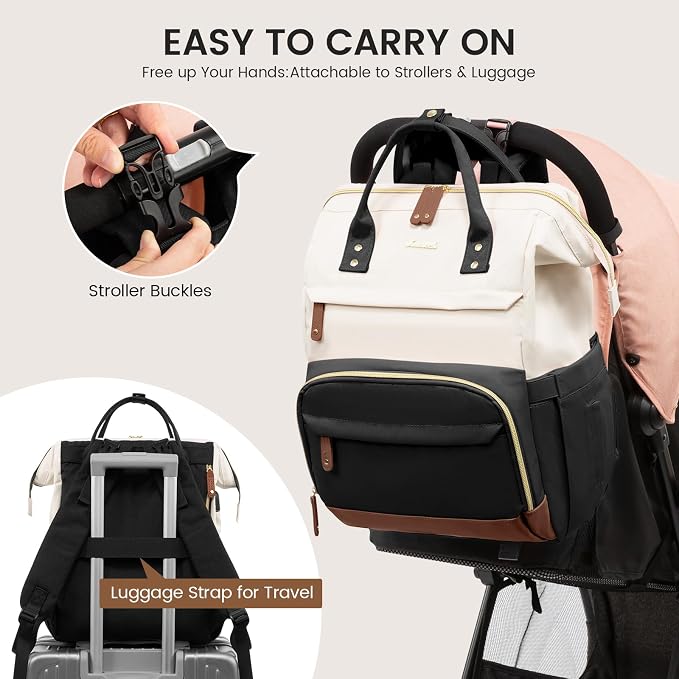 LOVEVOOK Diaper Bag Backpack, Baby Bag - Image 4
